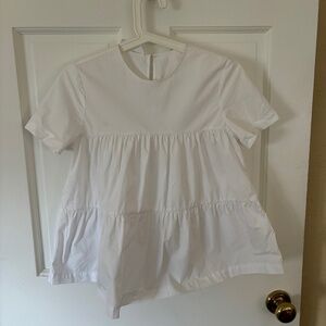 Co. White top  XS Poplin Cotton